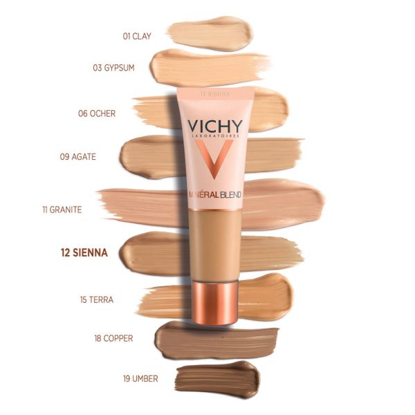 VICHY MINERAL BLEND FONDOTINTA FLUIDO N 12 SIENNA