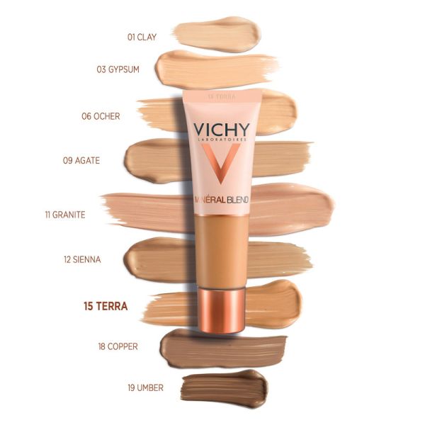 VICHY MINERAL BLEND FONDOTINTA FLUIDO N 15 TERRA