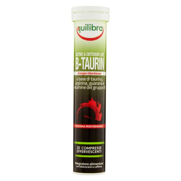EQUILIBRA B-TAURIN 20 COMPRESSE EFFERVESCENTI