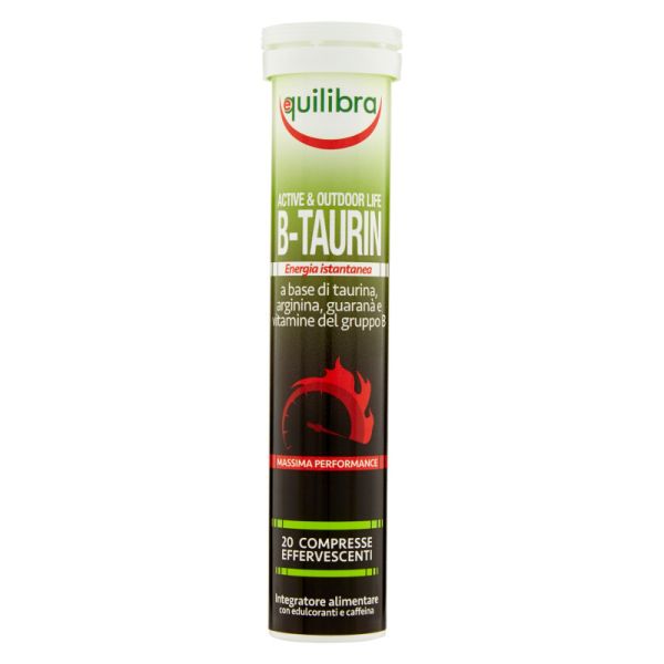 EQUILIBRA B-TAURIN 20 COMPRESSE EFFERVESCENTI