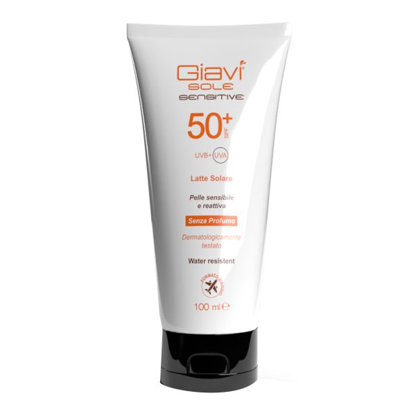 GIAVI' SOLE LATTE SPF50+ SENSITIVE 100ML