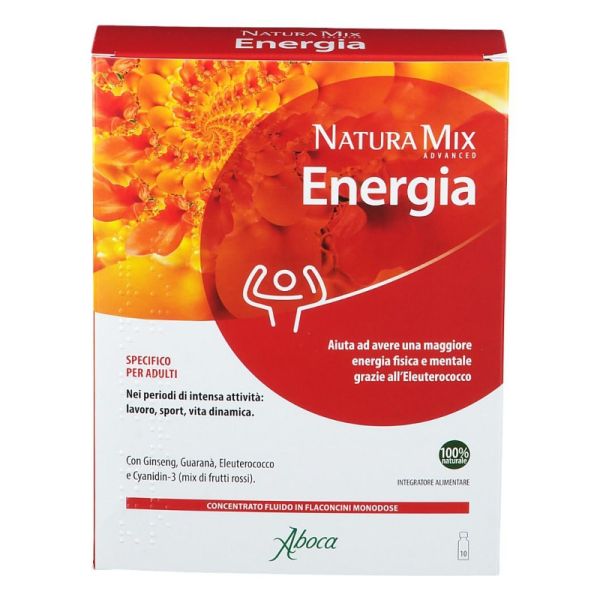 NATURA MIX ADVANCED ENERGIA 10 FLACONCIN