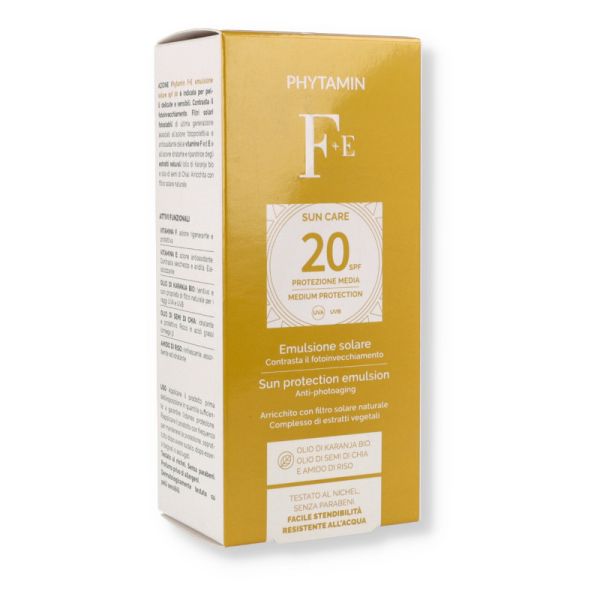 PHYTAMIN EMULSIONE SOLARE CORPO SPF20 150 ML