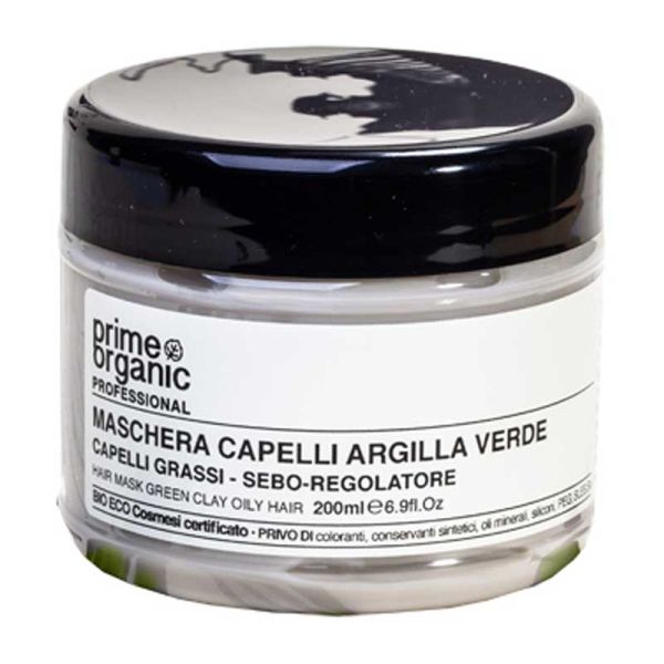 PRIME ORGANIC MASCHERA ARGILLA VERDE 200 ML BIO
