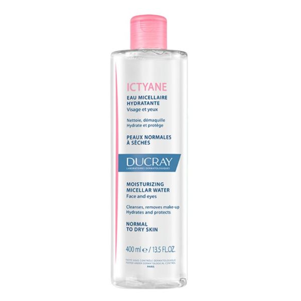 DUCRAY ICTYANE ACQUA MICELLARE 400 ML