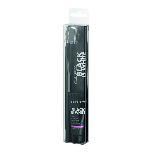 CURAPROX BLACK IS WHITE 10 ML + 1 SPAZZOLINO