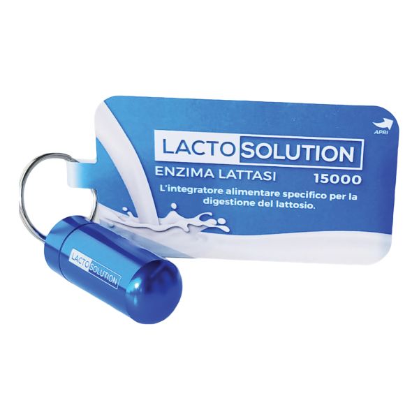 LACTOSOLUTION 15000 15 COMPRESSE CON PORTAPILLOLE