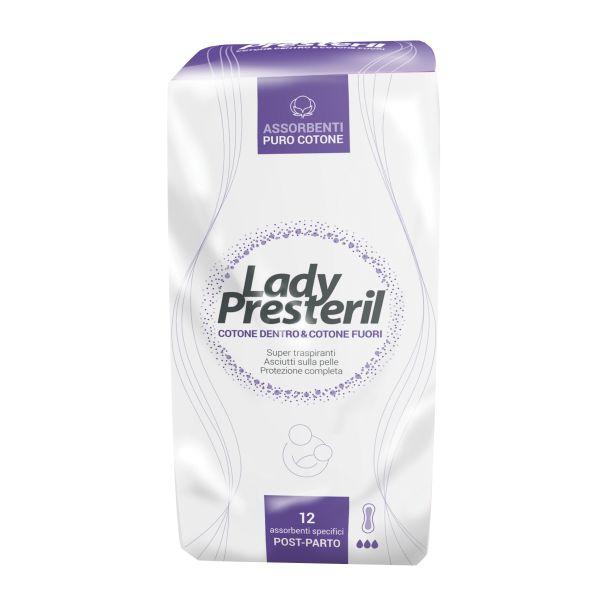 LADY PRESTERIL POSTPARTO 12 PZ