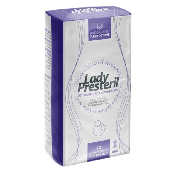 LADY PRESTERIL POSTPARTO 12 PZ
