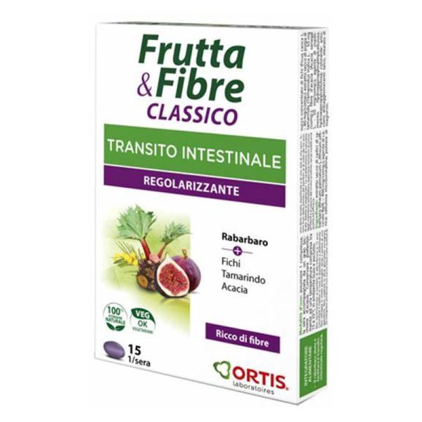 FRUTTA & FIBRE CLASSICO 15 COMPRESSE