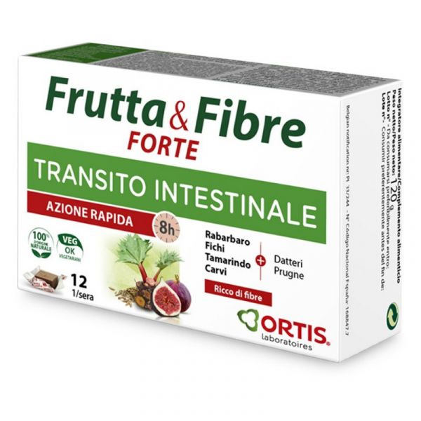 FRUTTA & FIBRE FORTE 12 COMPRESSE