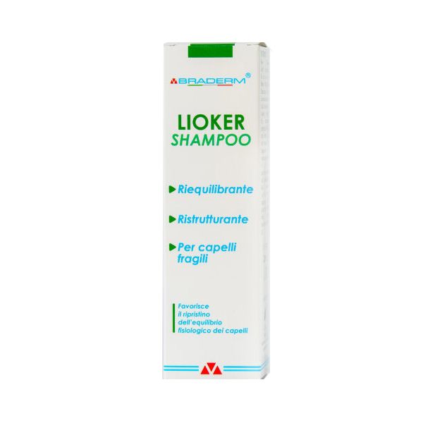 LIOKER SHAMPOO 200 ML BRADERM