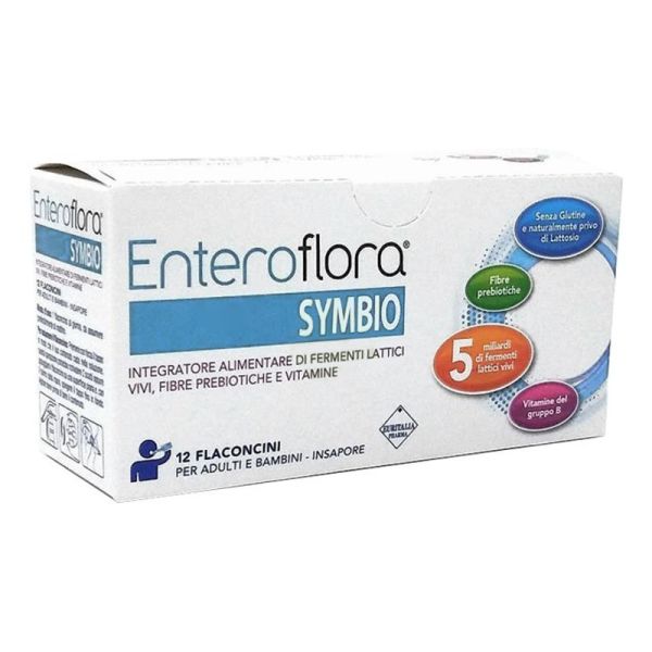 ENTEROFLORA SYMBIO 12 FLACONCINI DA 10 ML