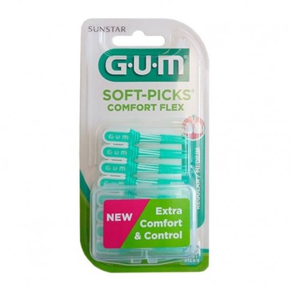 GUM SOFT PICK COMFORT FLEX SCOVOLINO INTERDENTALE 40 PEZZI