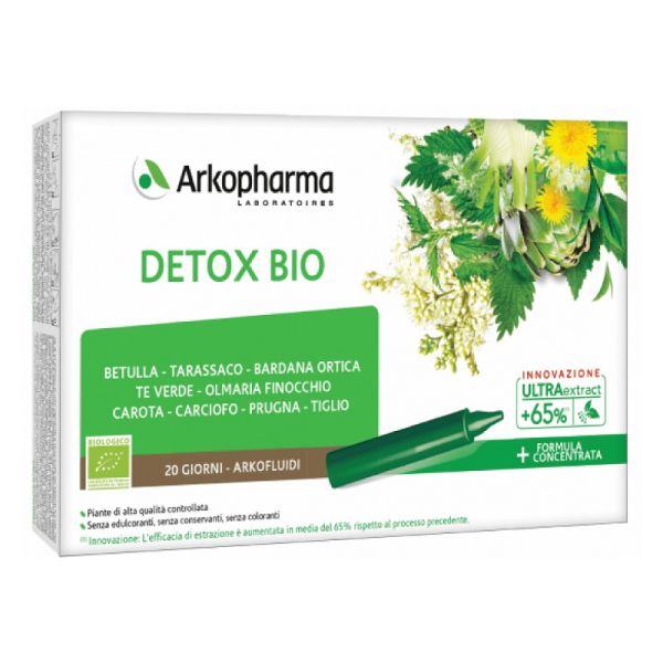 ARKOFLUIDI DETOX BIO 20 FIALE