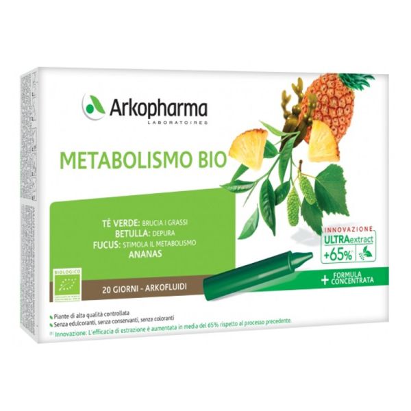 ARKOFLUIDI METABOLISMO BIO 20 FIALE