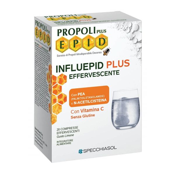 INFLUEPID PLUS EFFERV PEA 20 COMPRESSE