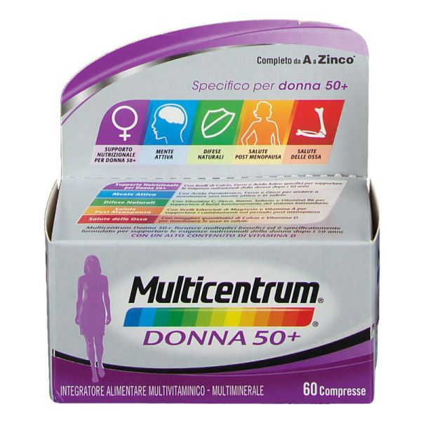 MULTICENTRUM DONNA 50+ 60 COMPRESSE