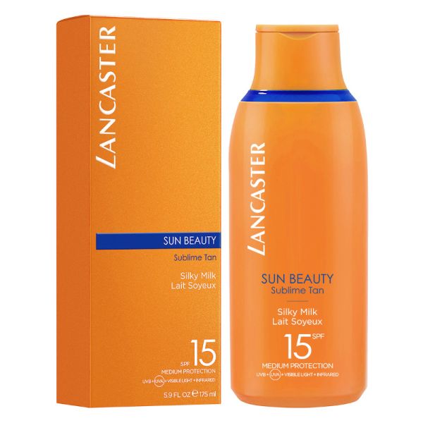 LANCASTER SUN BEAUTY BODY SILKY MILK SPF15 175 ML
