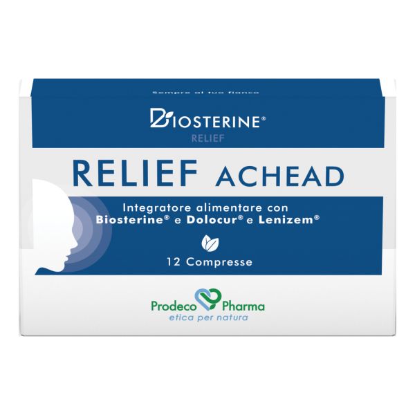 BIOSTERINE RELIEF ACHEAD 12 COMPRESSE