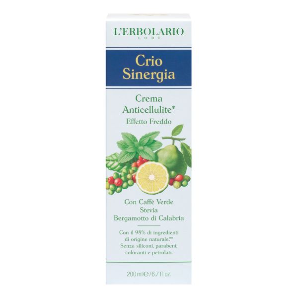 CRIO SINERGIA CREMA ANTICELLULITE EFFETTO FREDDO 200 ML