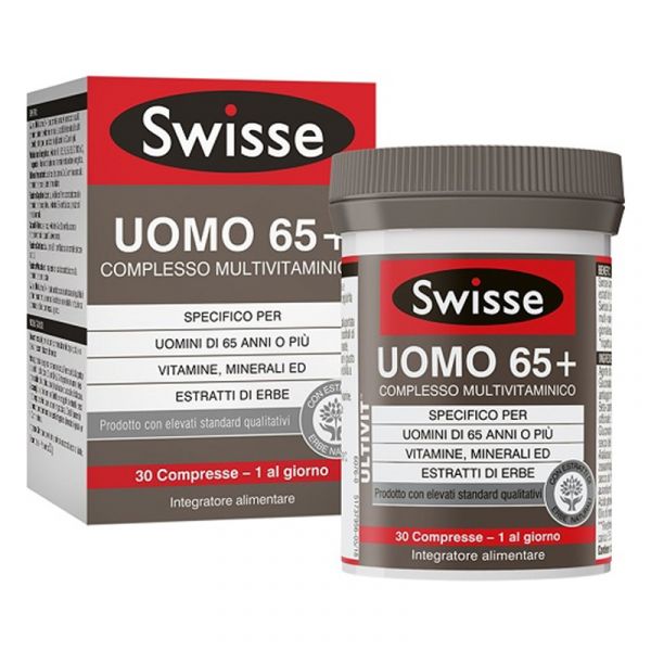 SWISSE UOMO 65+ MULTIVITAMINICO 30 CPR