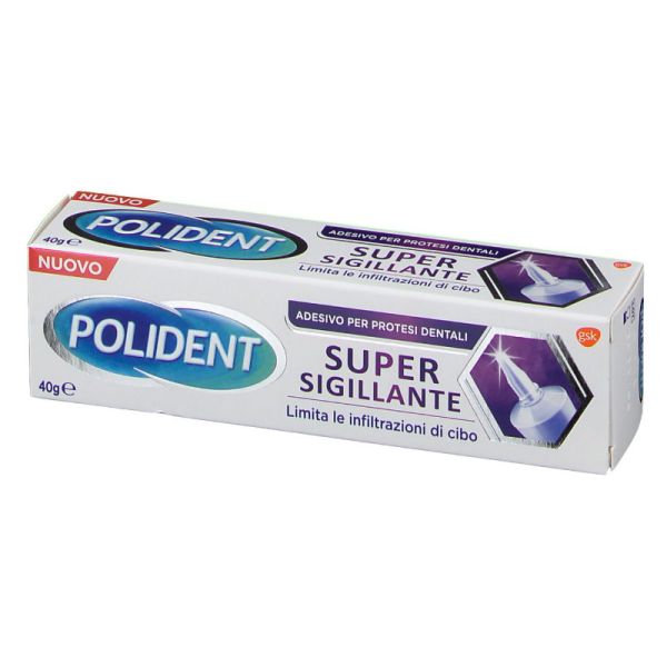 POLIDENT SUPER SIGILLANTE ADESIVO PROTESI DENTALE 40 G