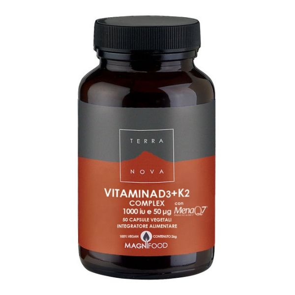 VITAMINA D3+K2 50 CAPSULE TERRANOVA