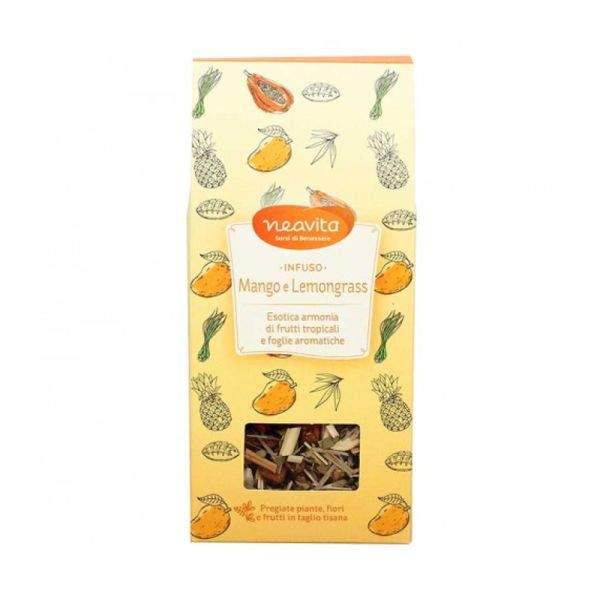 NEAVITA Tasty H2O Mango, 12 Stick Da 2,5g, Integratore Solubile Per Il Metabolismo Dei Carboidrati