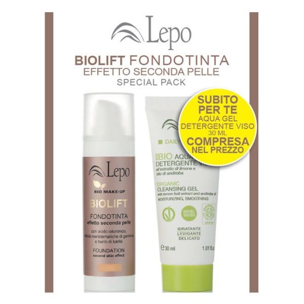 BIOLIFT FONDOTINTA N 15 + ECOBIO AQUA GEL 30 ML