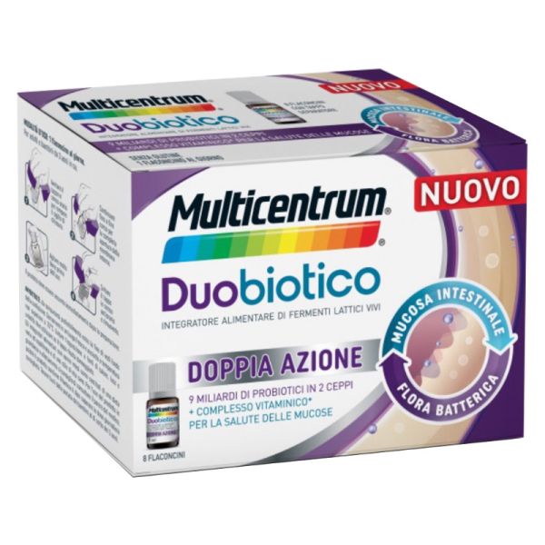 MULTICENTRUM DUOBIOTICO 8 FL