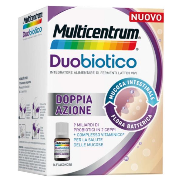 MULTICENTRUM DUOBIOTICO 16FL