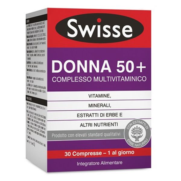 SWISSE MULTIVITAMINICO DONNA50+ 30 CPR