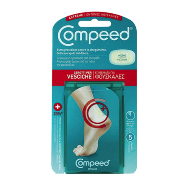 COMPEED CEROTTO PER VESCICHE TALLONE SPORT 5 PEZZI