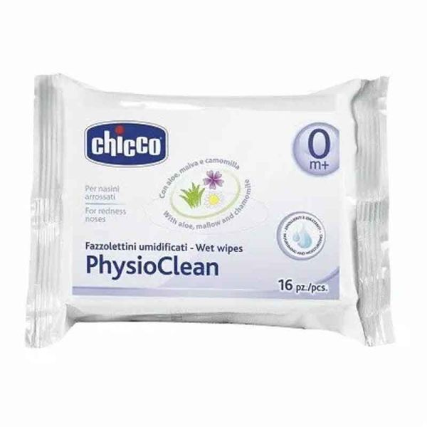 PHYSIOCLEAN FAZZOLETTI UMIDIFICATI 16 PEZZI