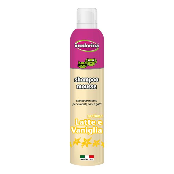 INODORINA SHAMPOO MOUSSE LATTE VANIGLIA 300 ML