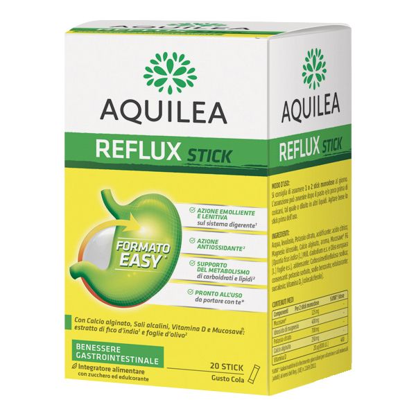 AQUILEA REFLUX 20 STICK MONODOSE
