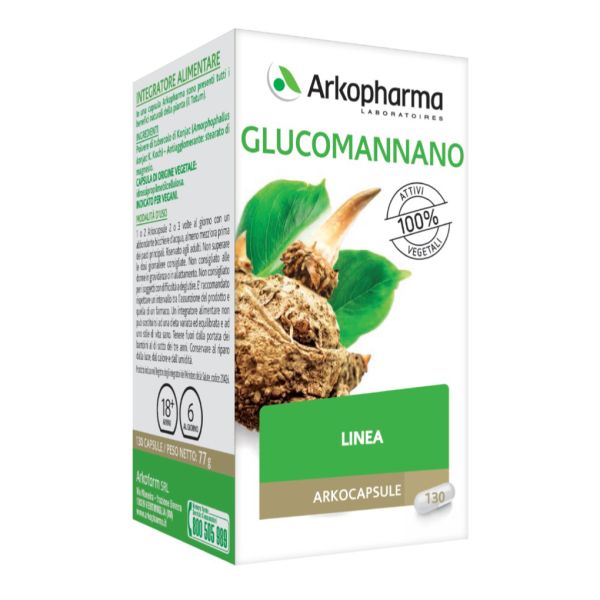 ARKO CAPSULE GLUCOMANNANO 130 CPS