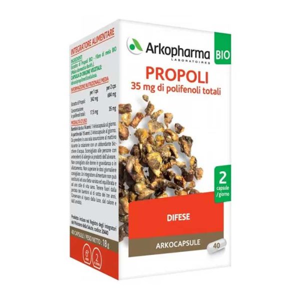 ARKOPHARMA LABORATOIRES BIO PROPOLI 40 CAPSULE