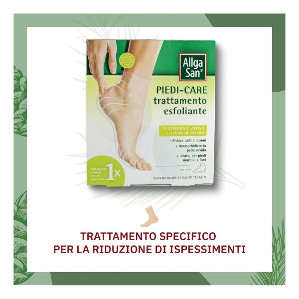 ALLGA SAN PIEDI CARE TRATTAMENTO ESFOLIANTE 2 BUSTE 20 ML