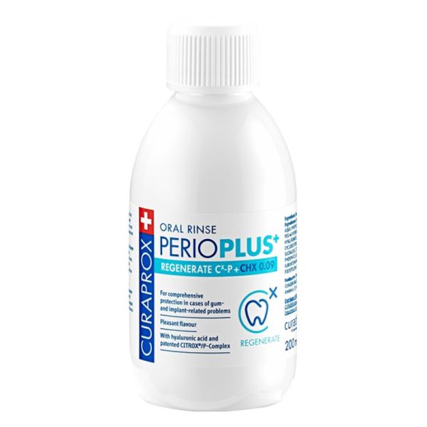 CURAPROX PERIOPLUS+ REGENERATE CHX 0,09% 200 ML