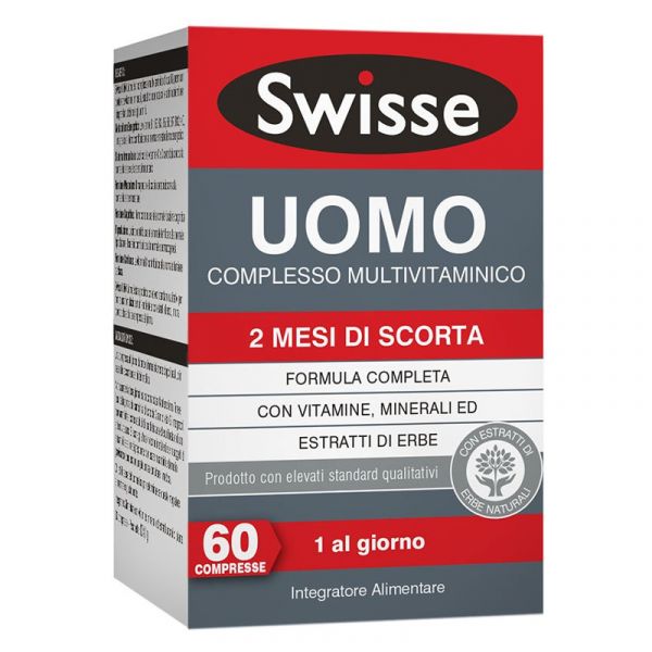 SWISSE UOMO MULTIVITAMINICO 60 CPR
