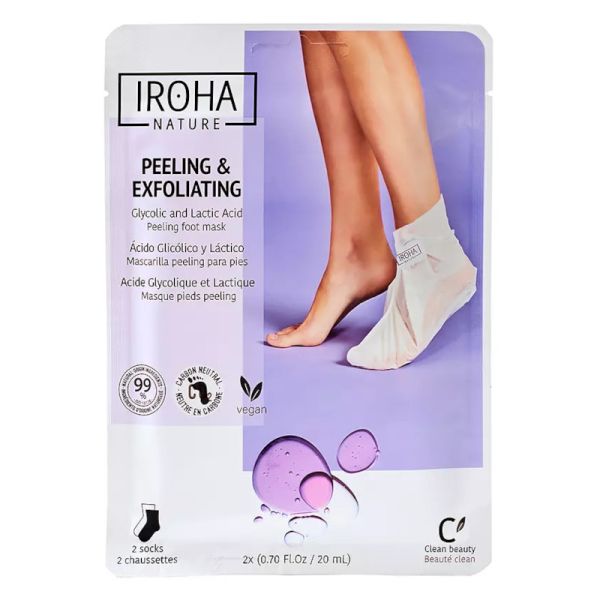 IROHA MASCHERA PEELING PIEDI ALLA LAVANDA 2 X 20 ML
