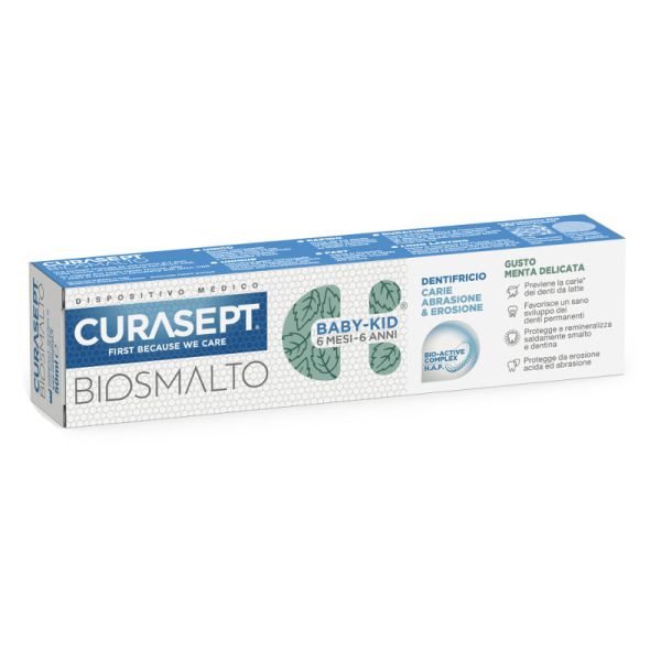 CURASEPT BIOSMALTO DENTIFRICIO BABY KID MENTA CARIE 50ML