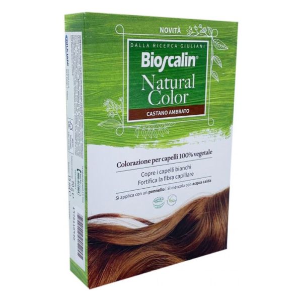 BIOSCALIN NATURAL COLOR CASTANO AMBRATO 70 G