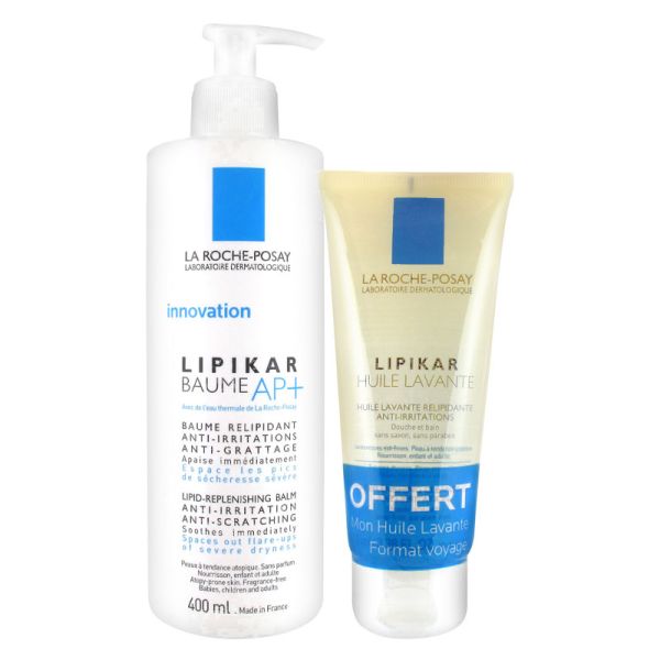 LA ROCHE POSAY LIPIKAR  BAUME AP + OLIO LAVANTE