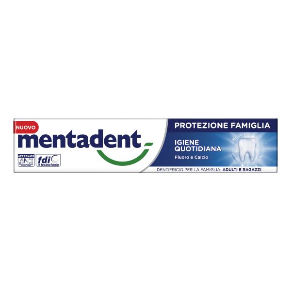 MENTADENT PROTEZIONE FAMIGLIA IGIENE QUOTIDIANA 75 ML