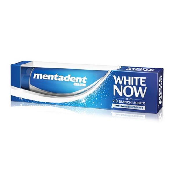 MENTADENT WHITE NOW DENTIFRICIO 75ML