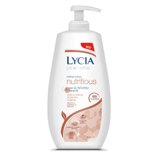 LYCIA PRODERMA CREMA CORPO NUTRITIOUS 400 ML
