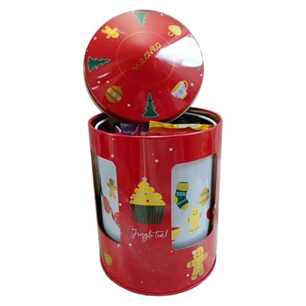 CARILLON NATALE CON FILTROSCRIGNO E 10 TISANE